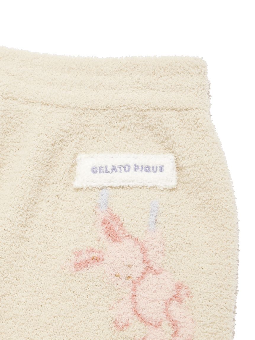 GELATO PIQUE KIDS & BABY「【KIDS】エアリーモコウォッシングアニマルジャガードロングパンツ」|ルームウェア|