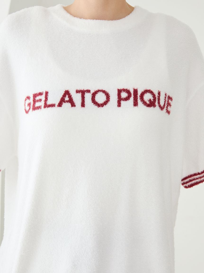 gelato pique「スムーズィーロゴジャガードプルオーバー&ショートパンツセット」|ルームウェア|