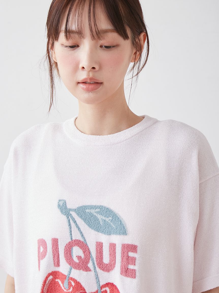 gelato pique「スムーズィーフルーツジャガードワンピース」|ルームウェア|