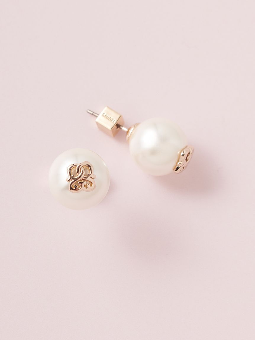 SNIDEL「パールバリエピアス」|ピアス|A
