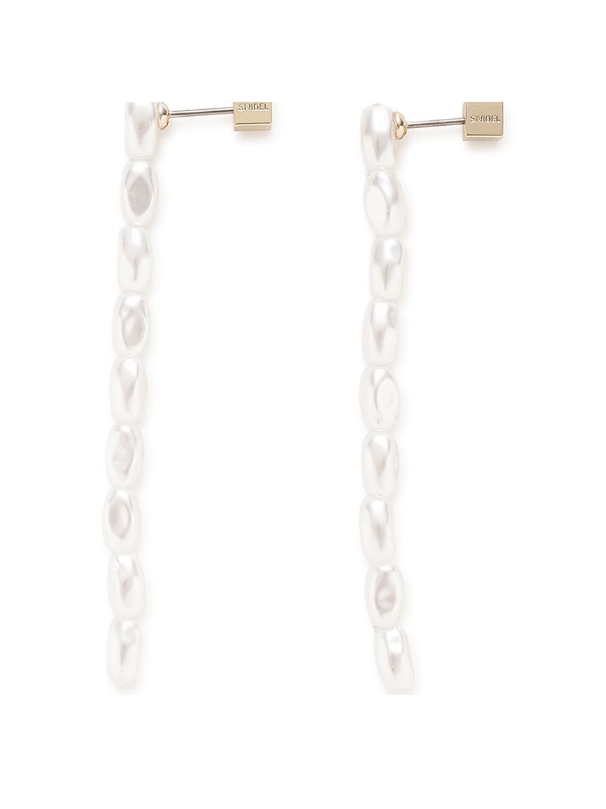 SNIDEL「パールバリエピアス」|ピアス|