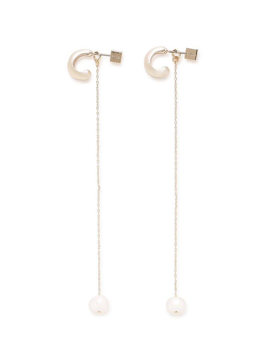 SNIDEL「パールバリエピアス」|ピアス|