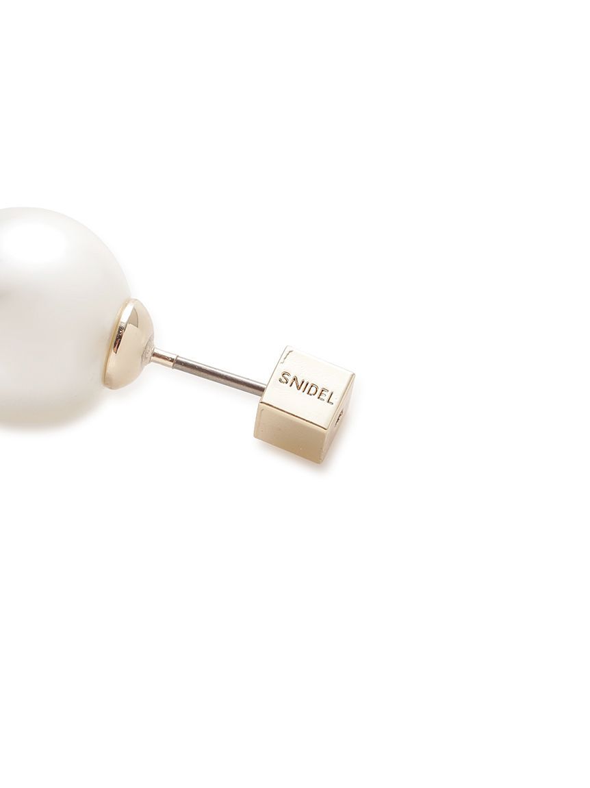 SNIDEL「パールバリエピアス」|ピアス|