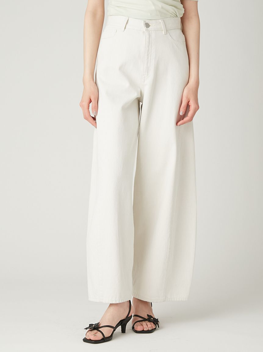 FRAY I.D「【00サイズあり】バレルフォルムデニムパンツ」|デニム|