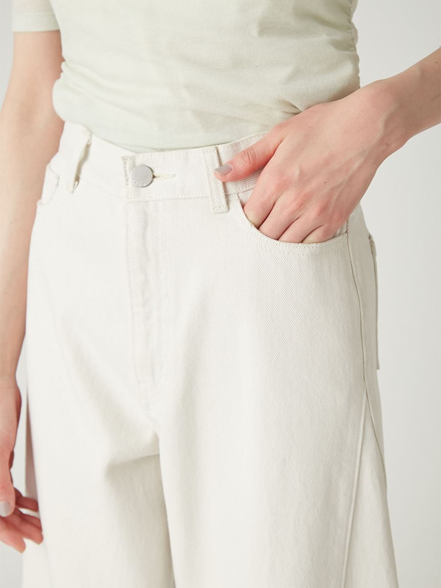 FRAY I.D「【00サイズあり】バレルフォルムデニムパンツ」|デニム|