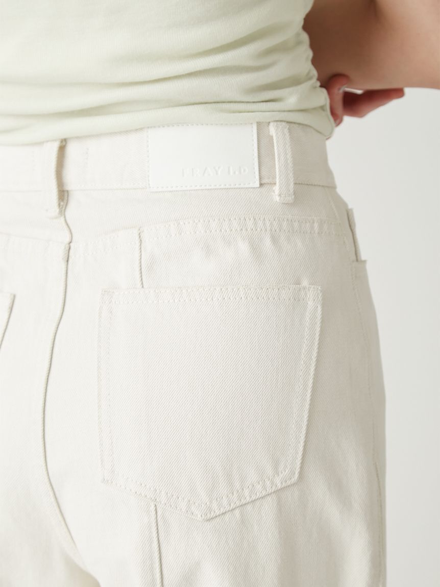 FRAY I.D「【00サイズあり】バレルフォルムデニムパンツ」|デニム|