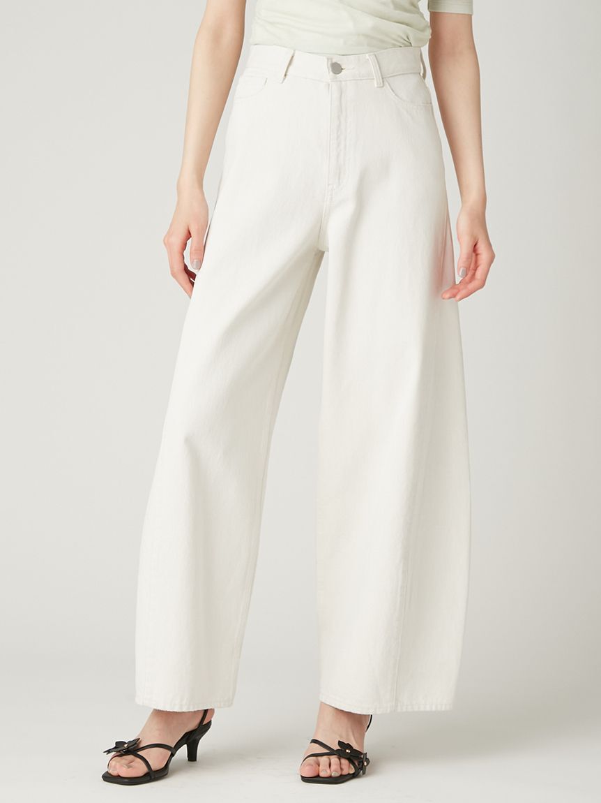 FRAY I.D「【00サイズあり】バレルフォルムデニムパンツ」|デニム|