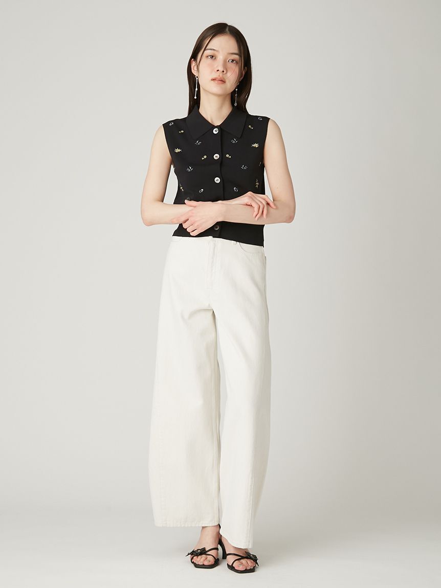 FRAY I.D「【00サイズあり】バレルフォルムデニムパンツ」|デニム|