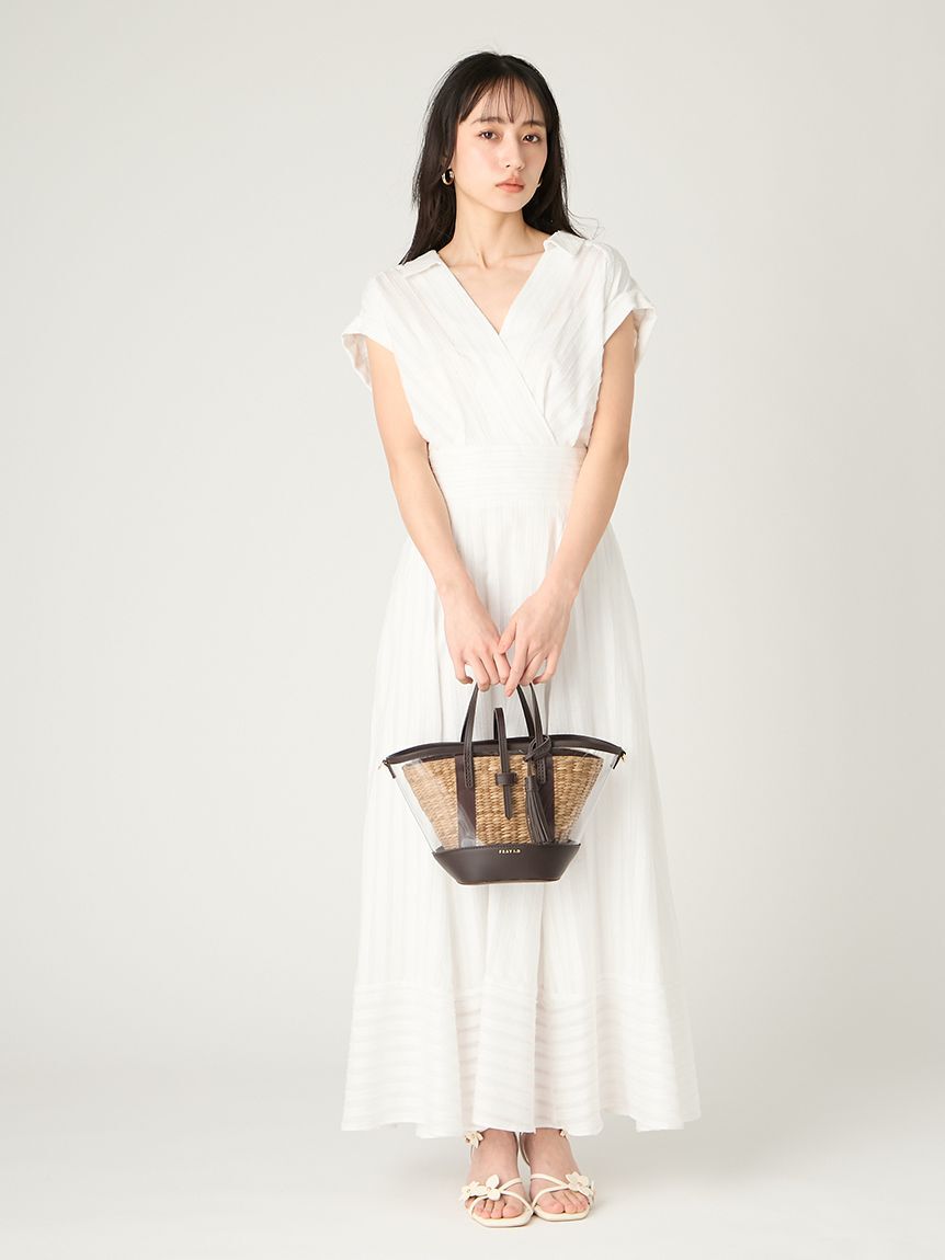 FRAY I.D「【BAGMATI】ビニールカゴバッグ」|かごバッグ|