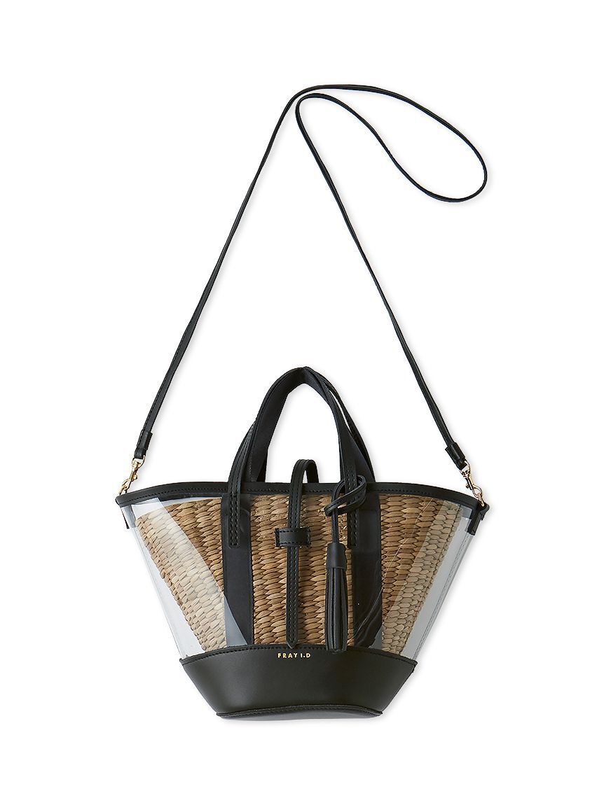 FRAY I.D「【BAGMATI】ビニールカゴバッグ」|かごバッグ|