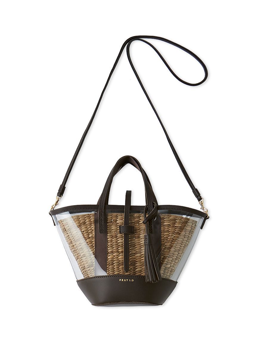 FRAY I.D「【BAGMATI】ビニールカゴバッグ」|かごバッグ|