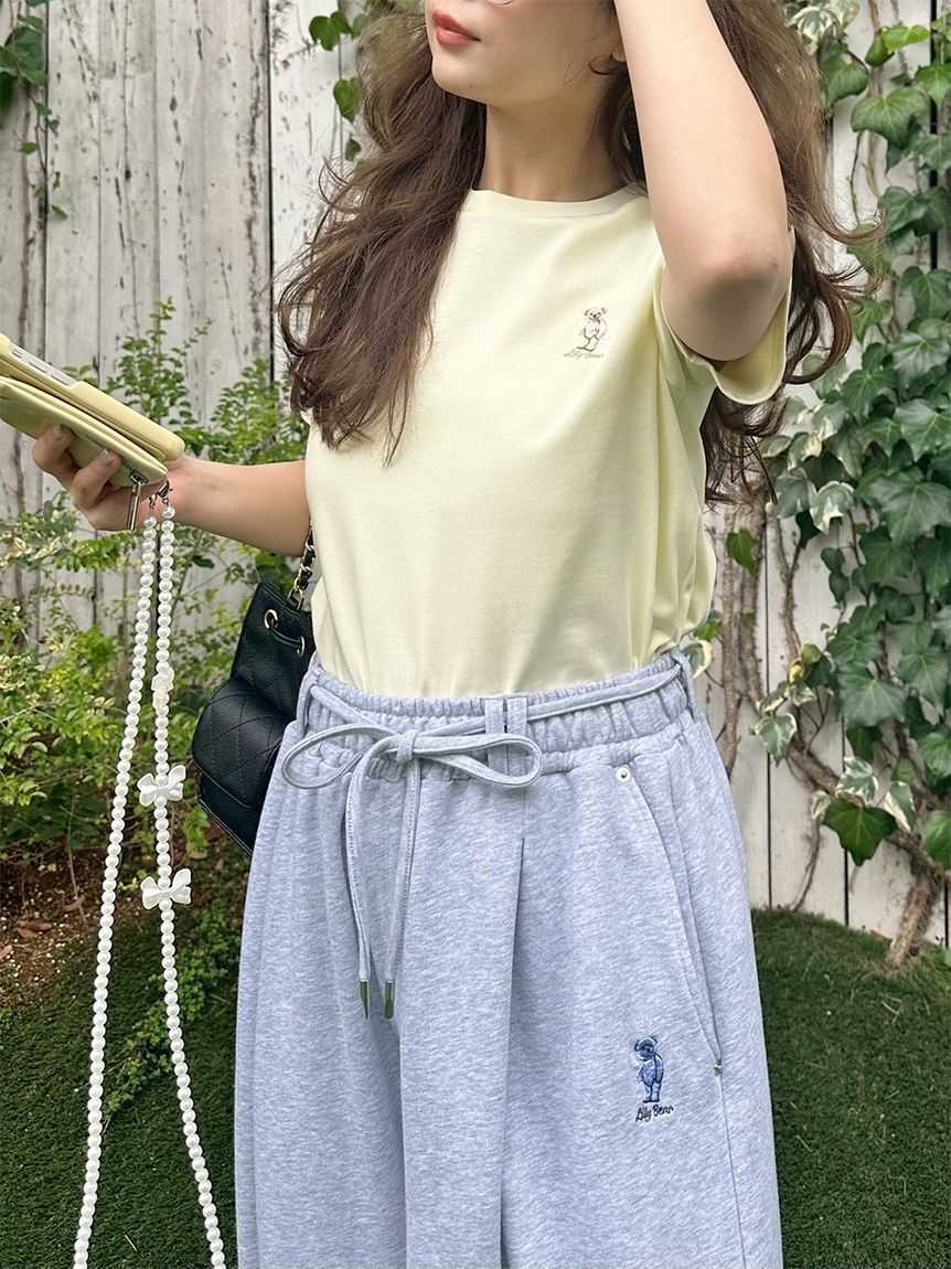 LILY BROWN「【Lily Bear】スウェットパンツ」|チノ|