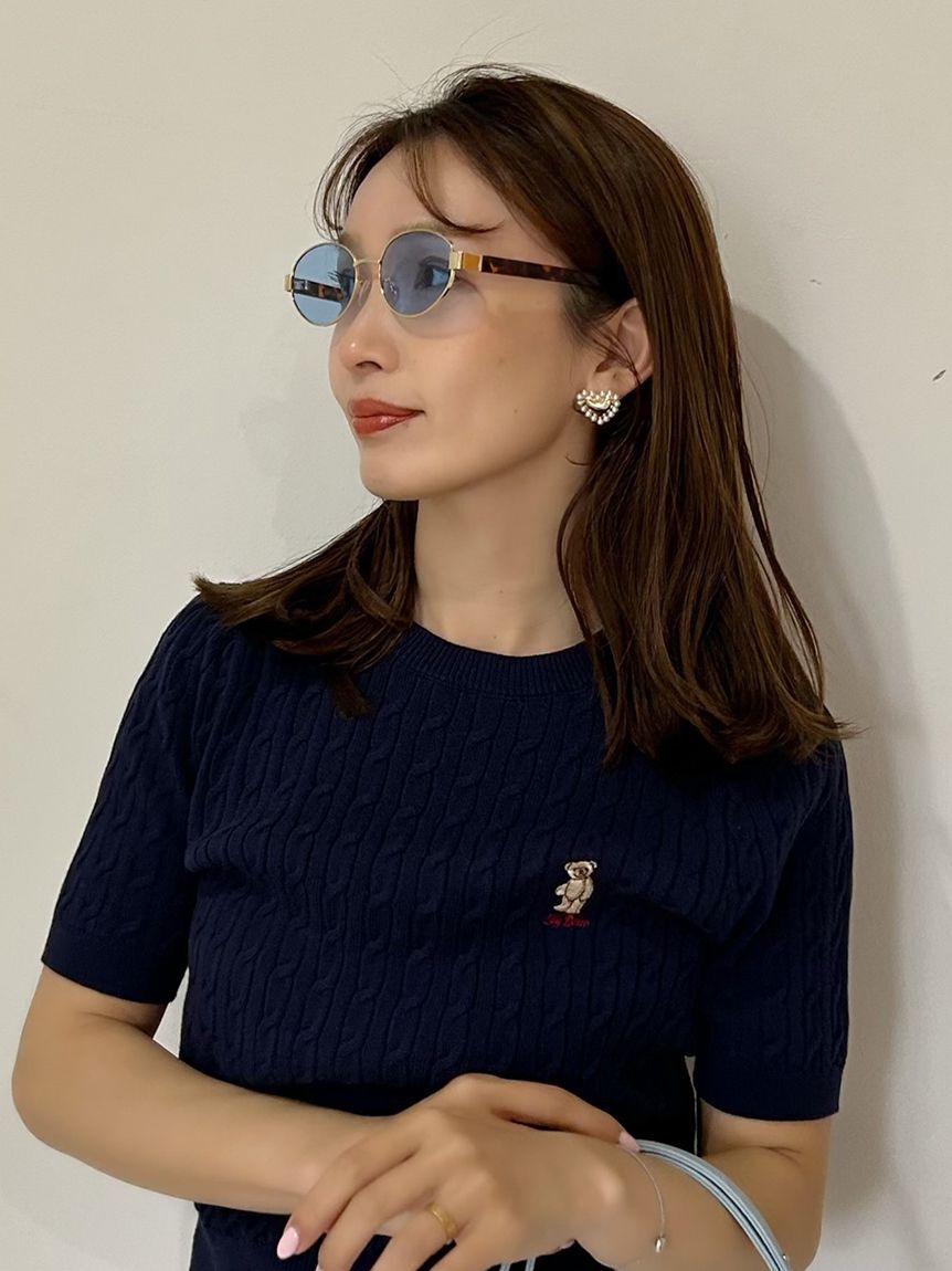 LILY BROWN「オーバルフレームサングラス」|サングラス|