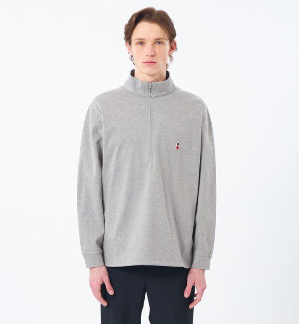 MACKINTOSH PHILOSOPHY「【WEB&一部店舗限定】バッキンガムベア コンパクトスムース ハーフジッププルオーバー」|Tシャツ・カットソー|