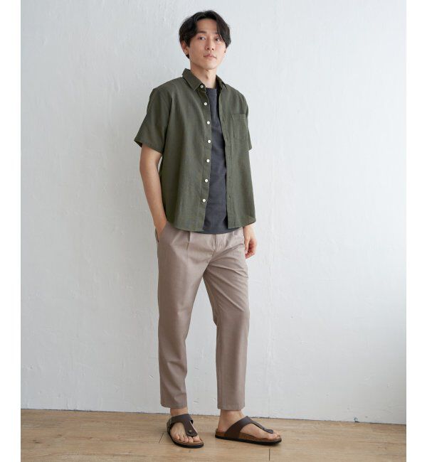 ikka「パナマレギュラーカラーシャツ」|シャツ・ブラウス|