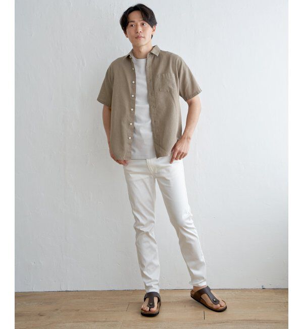 ikka「パナマレギュラーカラーシャツ」|シャツ・ブラウス|