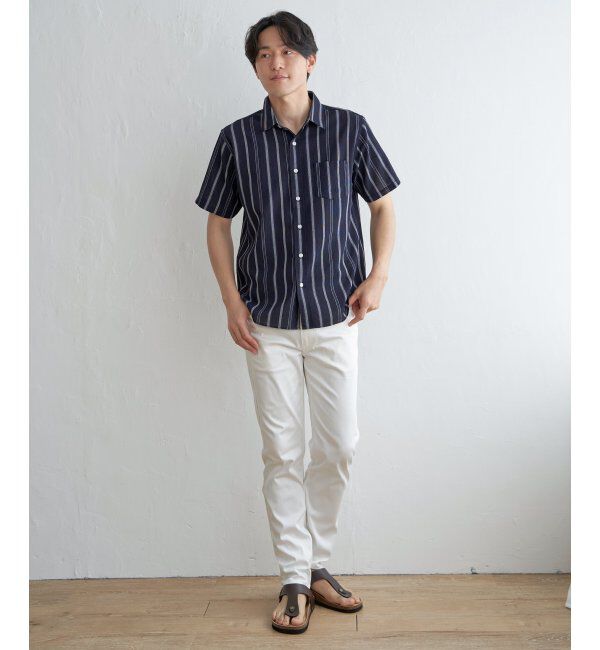 ikka「パナマレギュラーカラーシャツ」|シャツ・ブラウス|