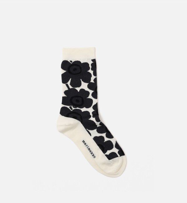 Marimekko「Linjaus Unikko ソックス」|ソックス|