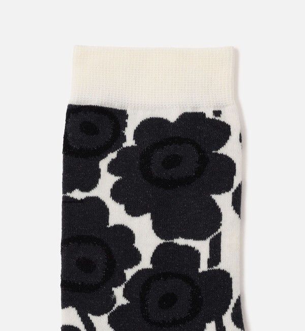 Marimekko「Linjaus Unikko ソックス」|ソックス|