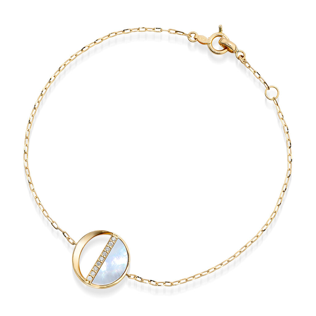 STAR JEWELRY「WAXING MOON」|ブレスレット・バングル|イエローゴールド