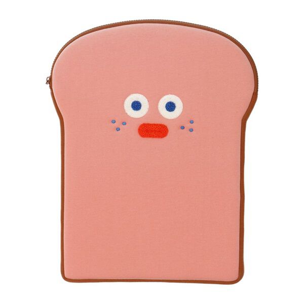  「ラップトップポーチ・１３インチ・ブランチブラザー／デジタルアクセサリー」|モバイルケース|ピンク