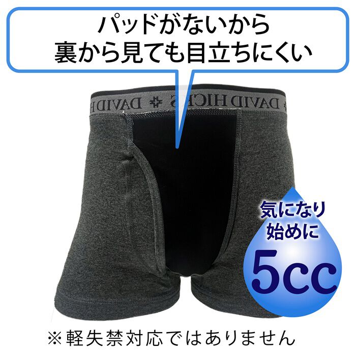 BACKYARD FAMILY「ボクサーパンツ メンズ セット 4枚 通販 ちょい漏れパンツ David Hicks」|インナー|
