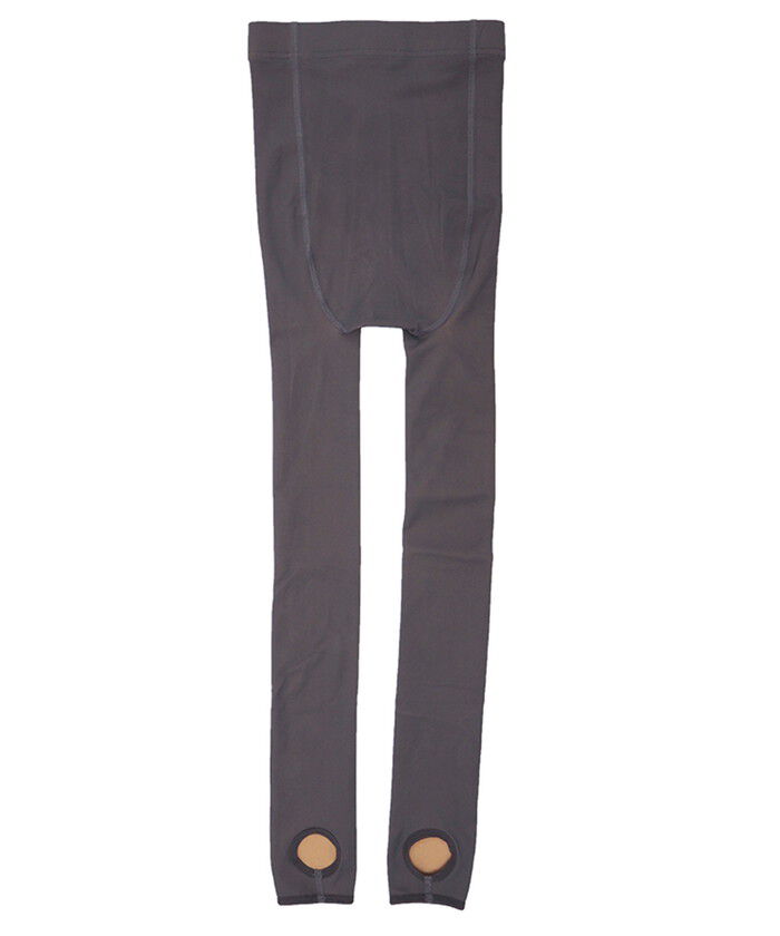 BACKYARD FAMILY「フェイクタイツ トレンカ 通販 ストッキング風 タイツ 透け感タイツ 透けて見える 薄手 透け感」|その他|