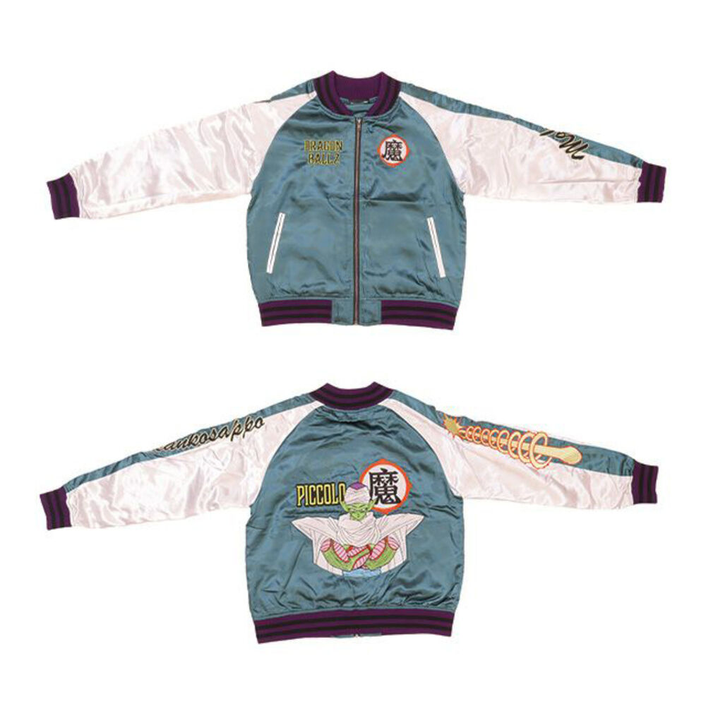 BACKYARD FAMILY「スカジャン キャラジャン 通販 ジャケット ブルゾン 上着 刺繍スカジャン アウター キャラクター」|その他|グリーン1