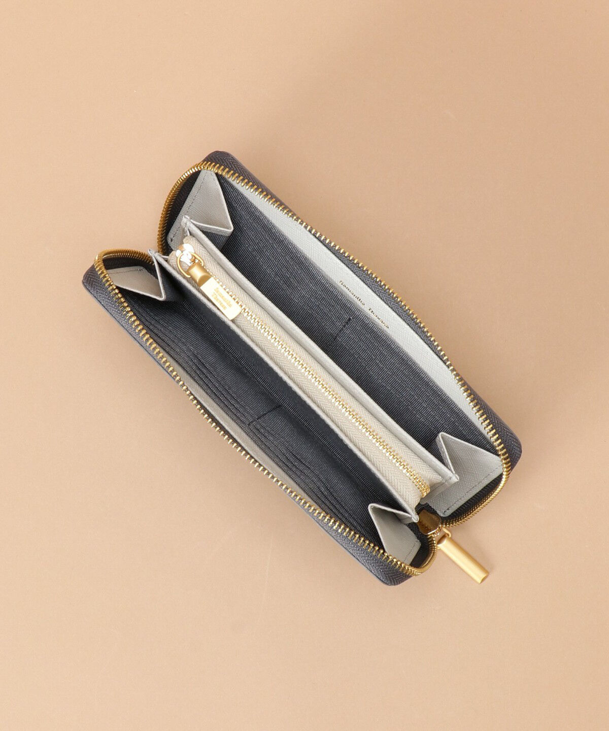 Samantha Thavasa「Pomme d'espoir ポムディスポワール バイカラーラウンドジップ長財布」|財布|