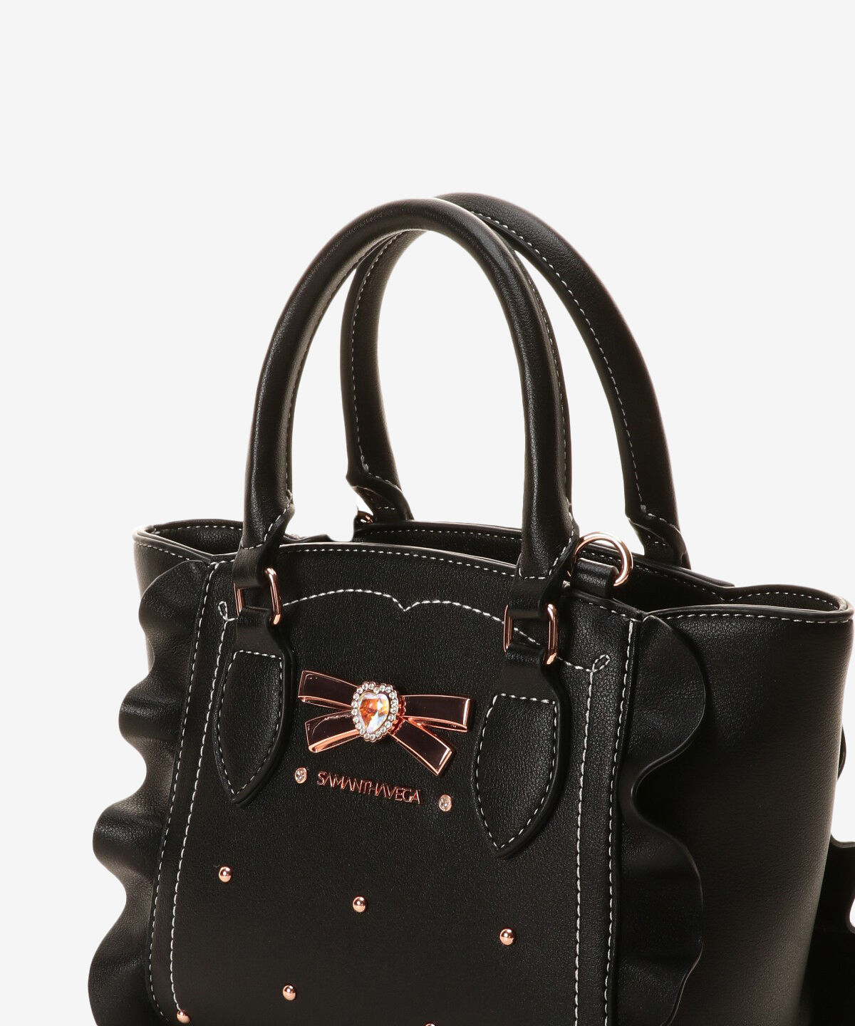 Samantha Vega「リボンスタッズフラッター(ミニ)」|ショルダー・メッセンジャー|