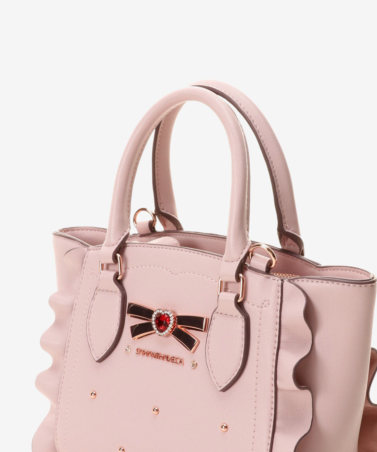 Samantha Vega「リボンスタッズフラッター(ミニ)」|ショルダー・メッセンジャー|