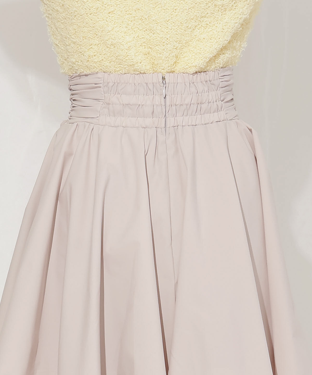 WILLSELECTION「ドロスト風リボンスカート」|フレア|