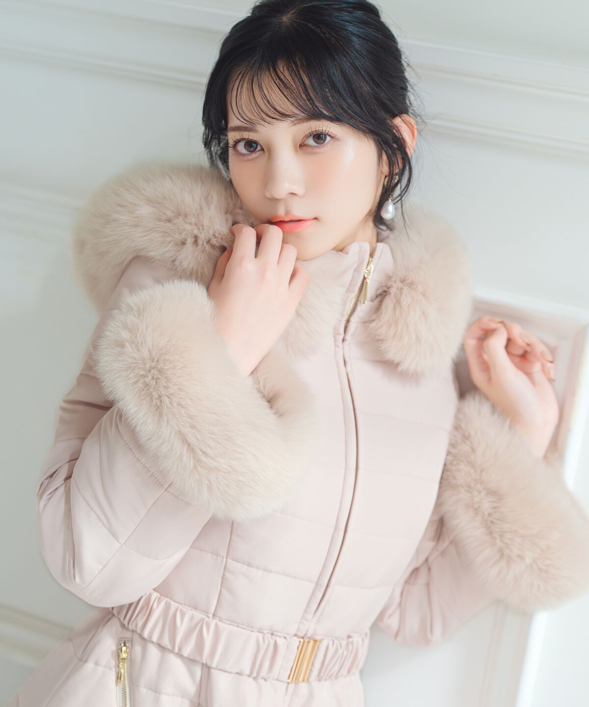 WILLSELECTION「フォックスファーキルティングフレアコート」|その他|