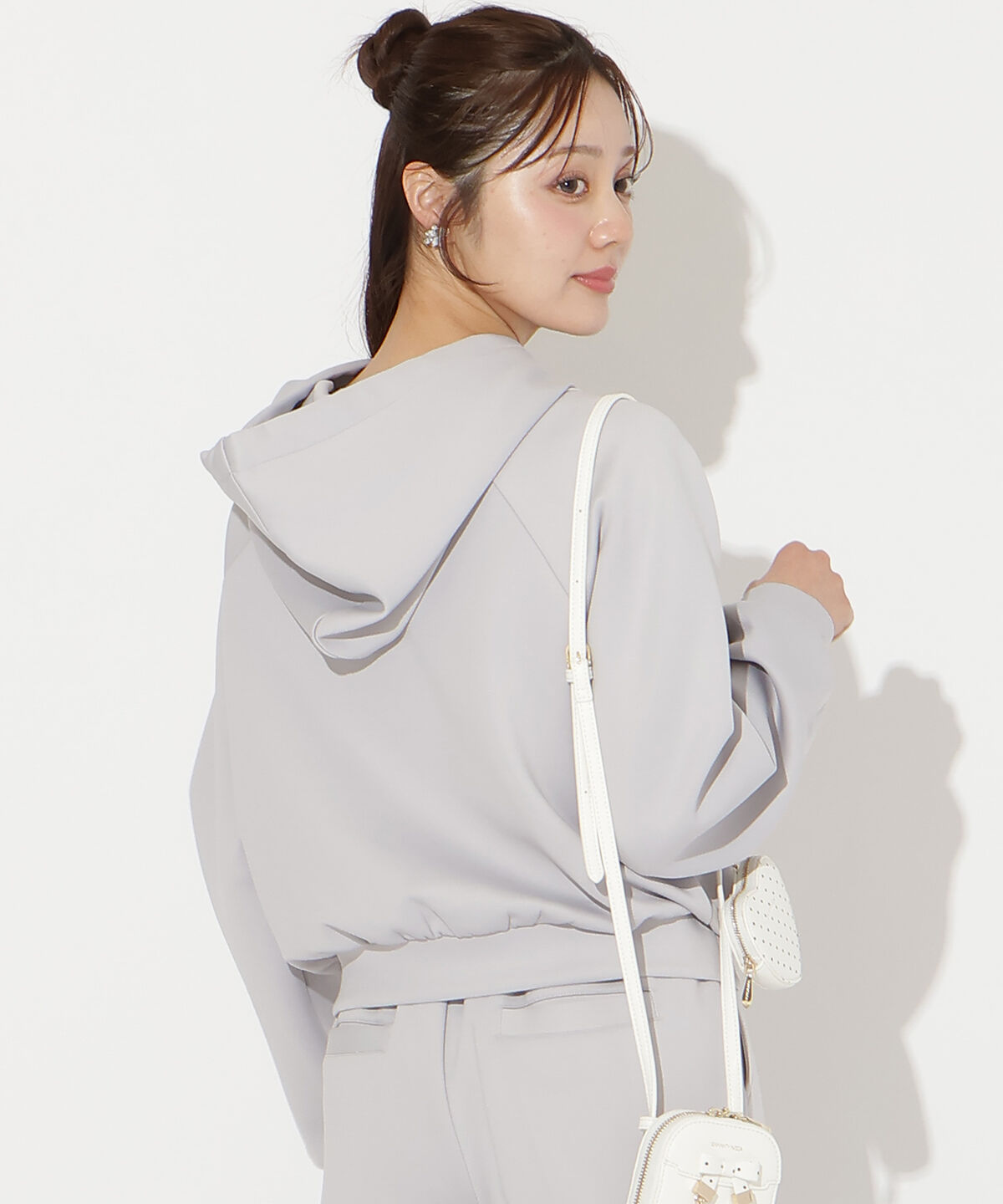 WILLSELECTION「リボンスウェットフーディー」|パーカー|