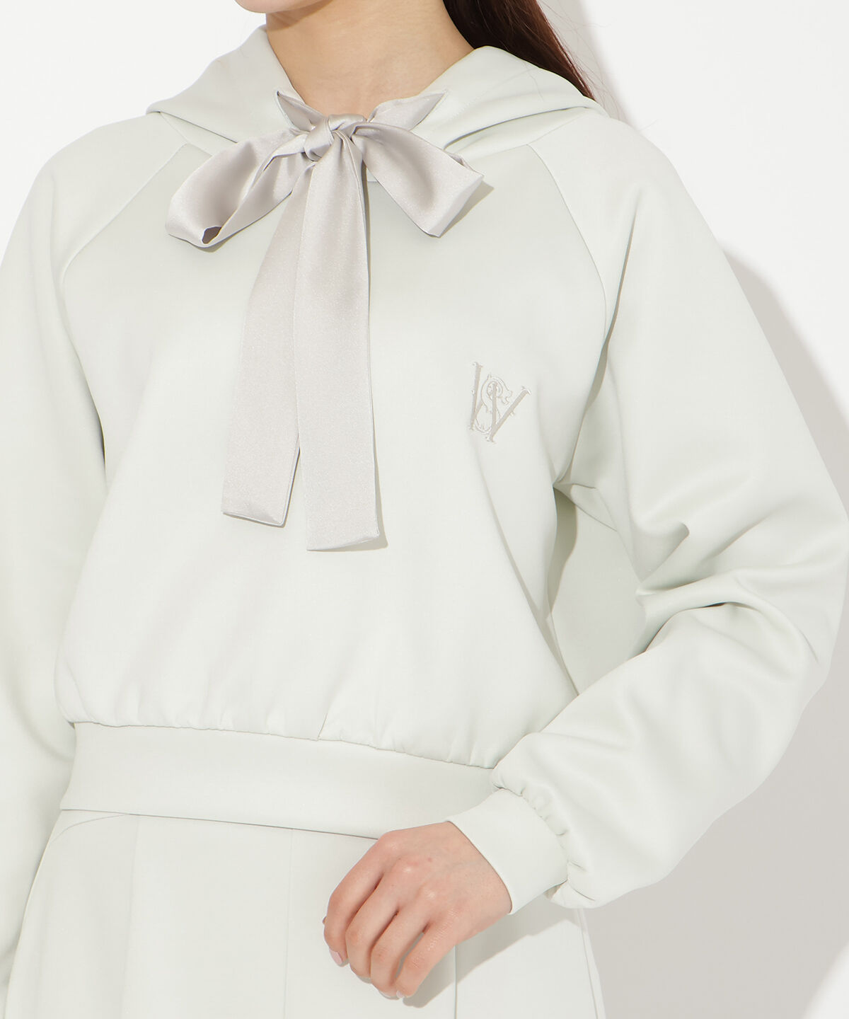 WILLSELECTION「リボンスウェットフーディー」|パーカー|