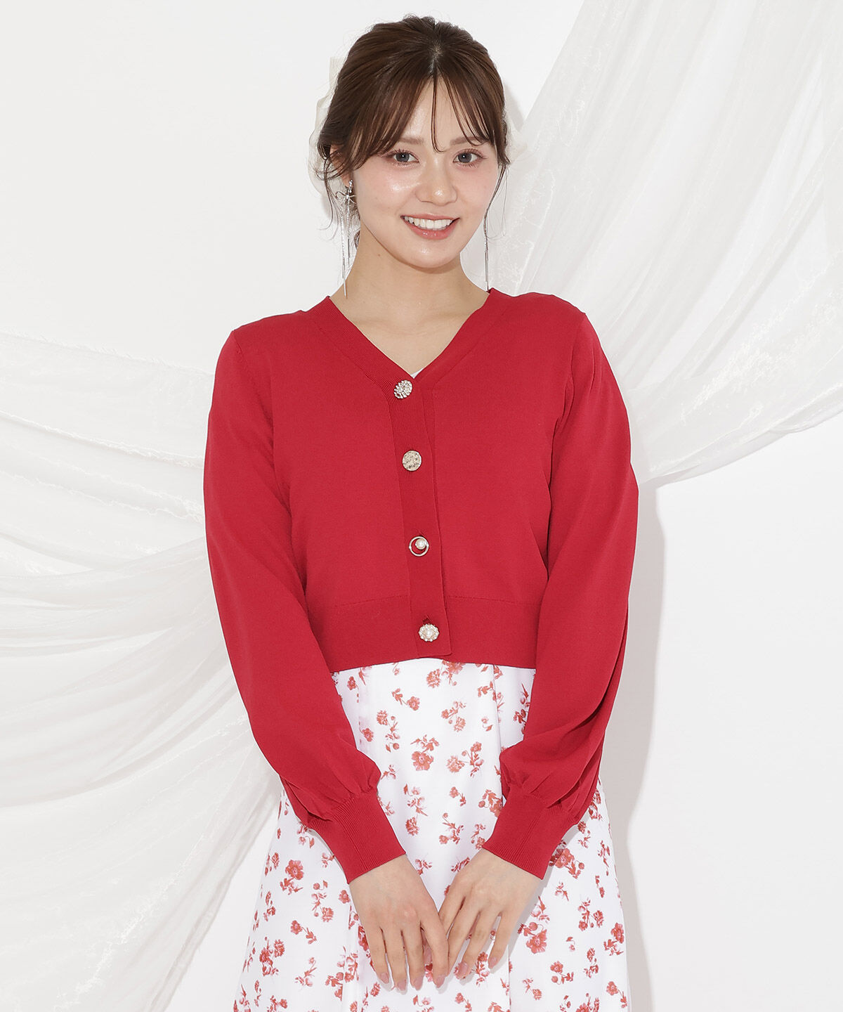 WILLSELECTION「アソートボタンUVカットカーディガン」|カーディガン|