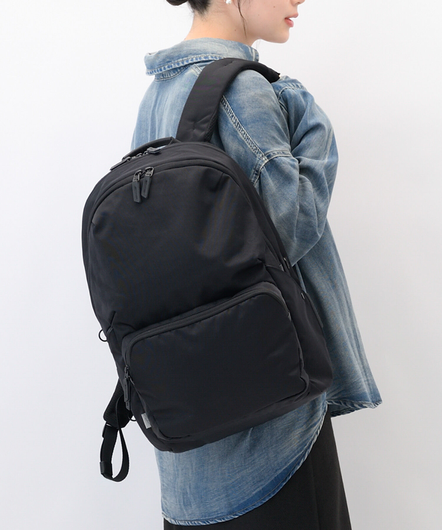  「W&.Day/Night ポッケスアプト ラウンドリュック B4サイズ 15.6インチPC収納 20222」|リュック|