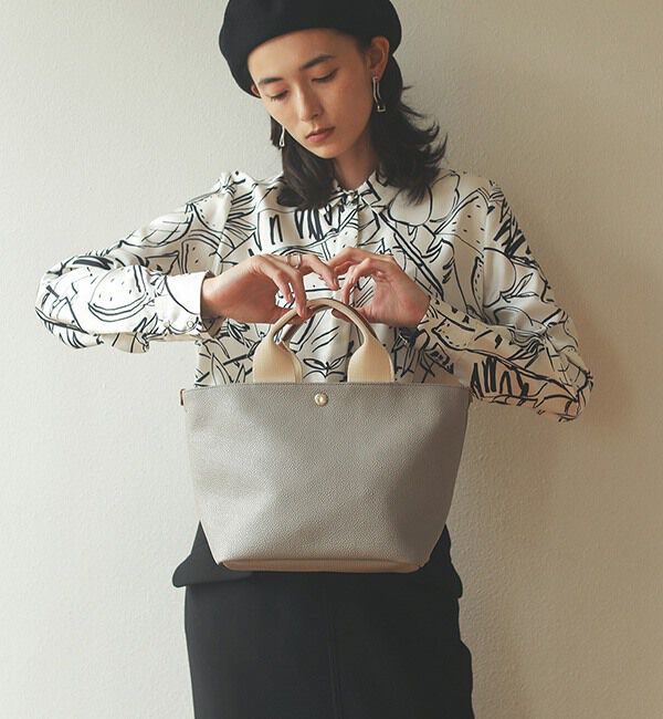 TOPKAPI BREATH「スコッチグレイン ネオレザー トートバッグ プレーン」|トートバッグ|