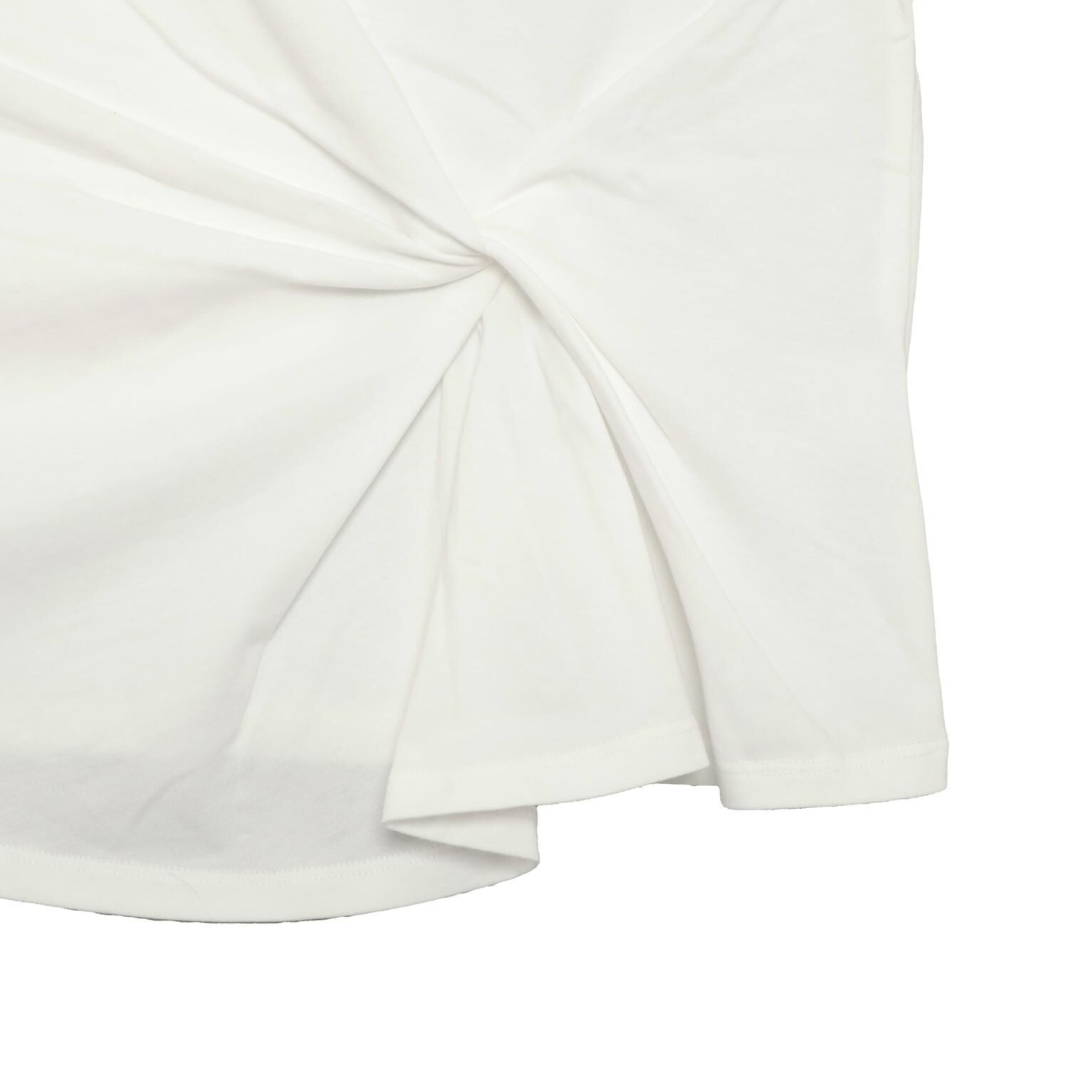 PUMA「【PUMA ｳｪｱ】W ESS ELEVATED COOL FRONT KNOT」|Tシャツ・カットソー|