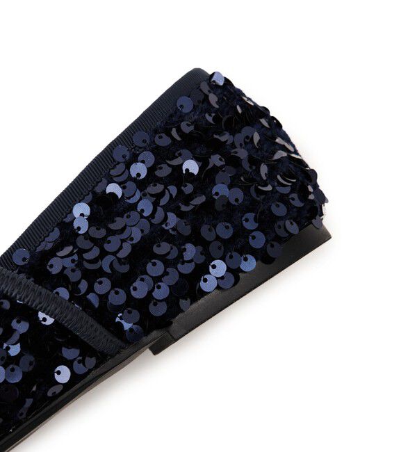 SY UNITED ARROWS「＜SY＞スパンコールバレエ フラット10●&uarr;」|バレエシューズ|