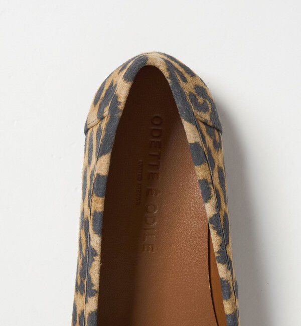 ODETTE E ODILE「プレーンハンドソーンモカ フラット15&uarr;」|モカシン|