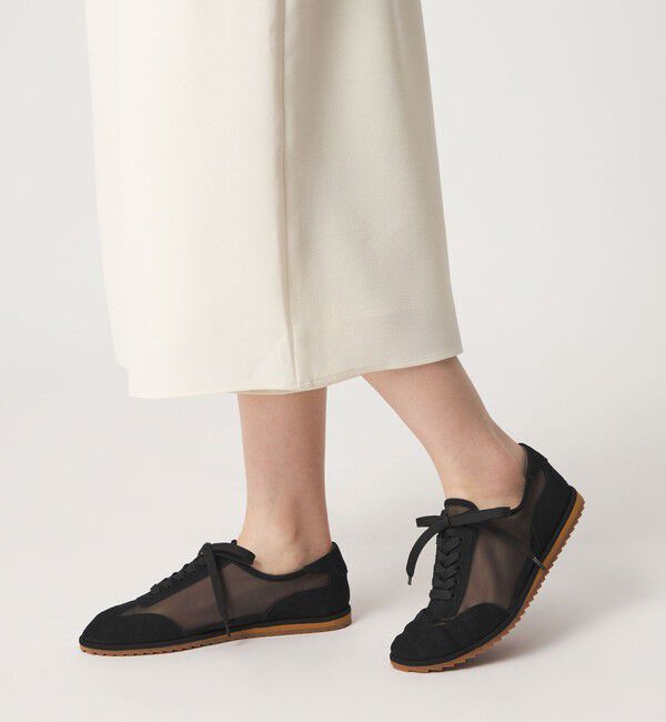 ODETTE E ODILE「シアーレースアップ スニーカー20」|スニーカー|