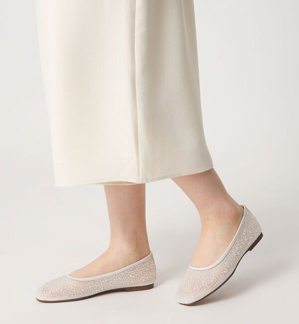 ODETTE E ODILE「クリアビジューチュール フラット10&uarr;」|パンプス|