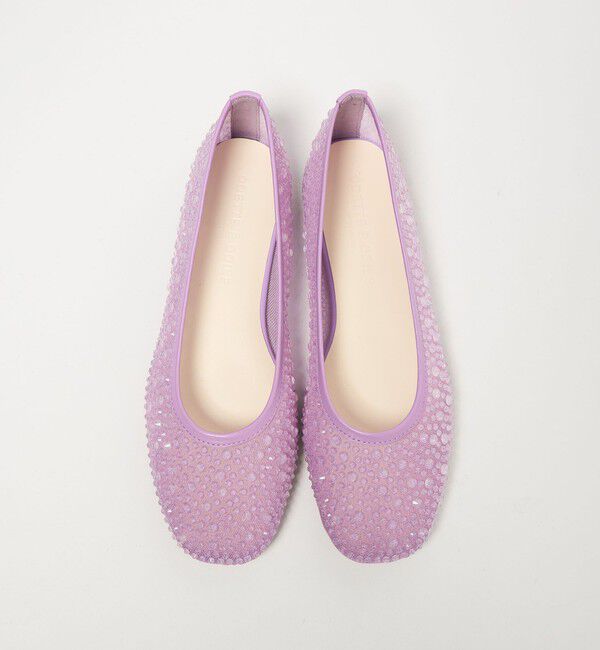 ODETTE E ODILE「クリアビジューチュール フラット10&uarr;」|パンプス|