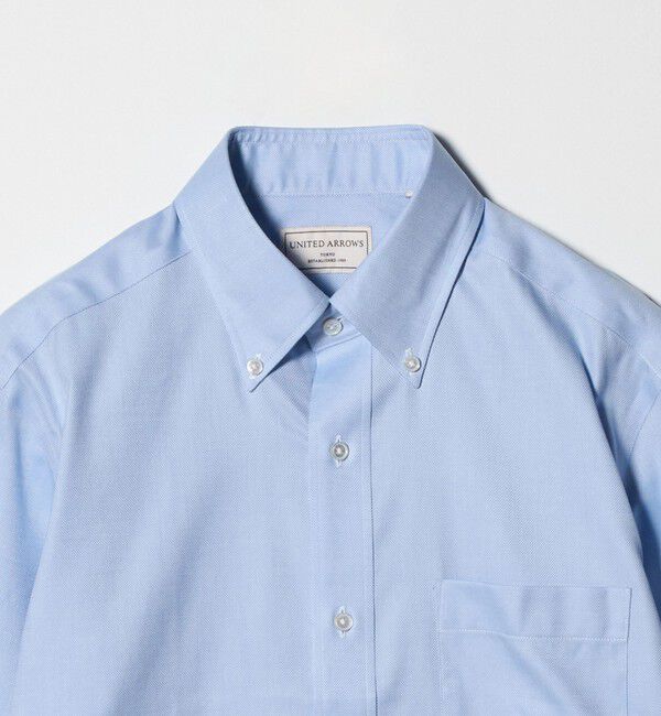 UNITED ARROWS「イージーケア AG ロイヤルオックス ボタンダウン シャツ ―抗菌防臭―」|シャツ・ブラウス|