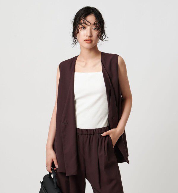 UNITED ARROWS「カップ付きキャミソール」|キャミソール|