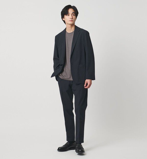 UNITED ARROWS「ウェザーコンフォート タフタ シングル 2ボタン テーラード ジャケット　撥水 ストレッチ」|テーラードジャケット|