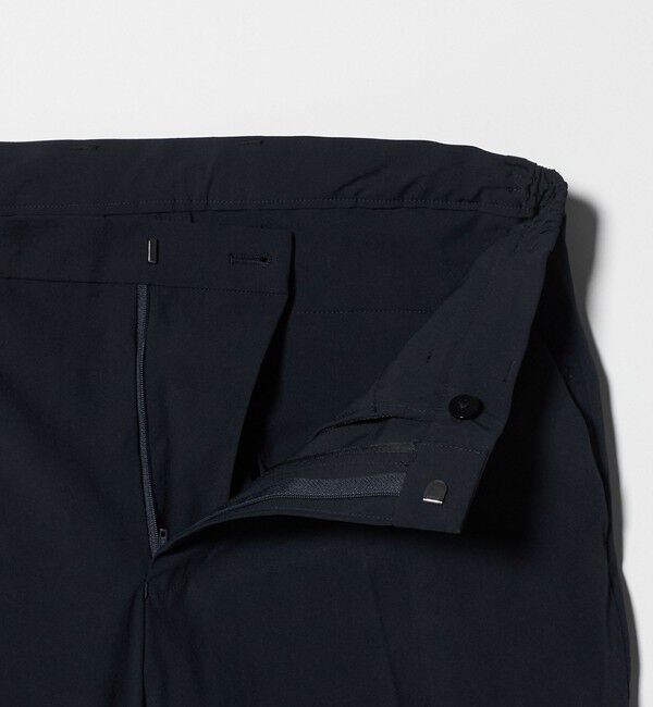 UNITED ARROWS「ウェザーコンフォート タフタ サイドシャーリング  スラックス 撥水 ストレッチ」|スラックス|