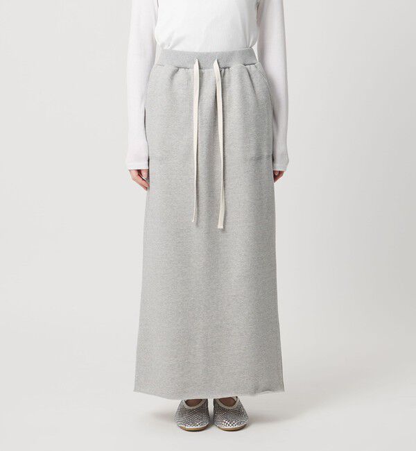 UNITED ARROWS「＜SACRA＞スウェット Iラインスカート」|スカート|