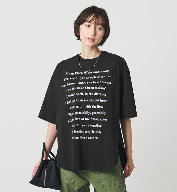 UNITED ARROWS「＜SACRA＞メッセージ Tシャツ」|Tシャツ・カットソー|